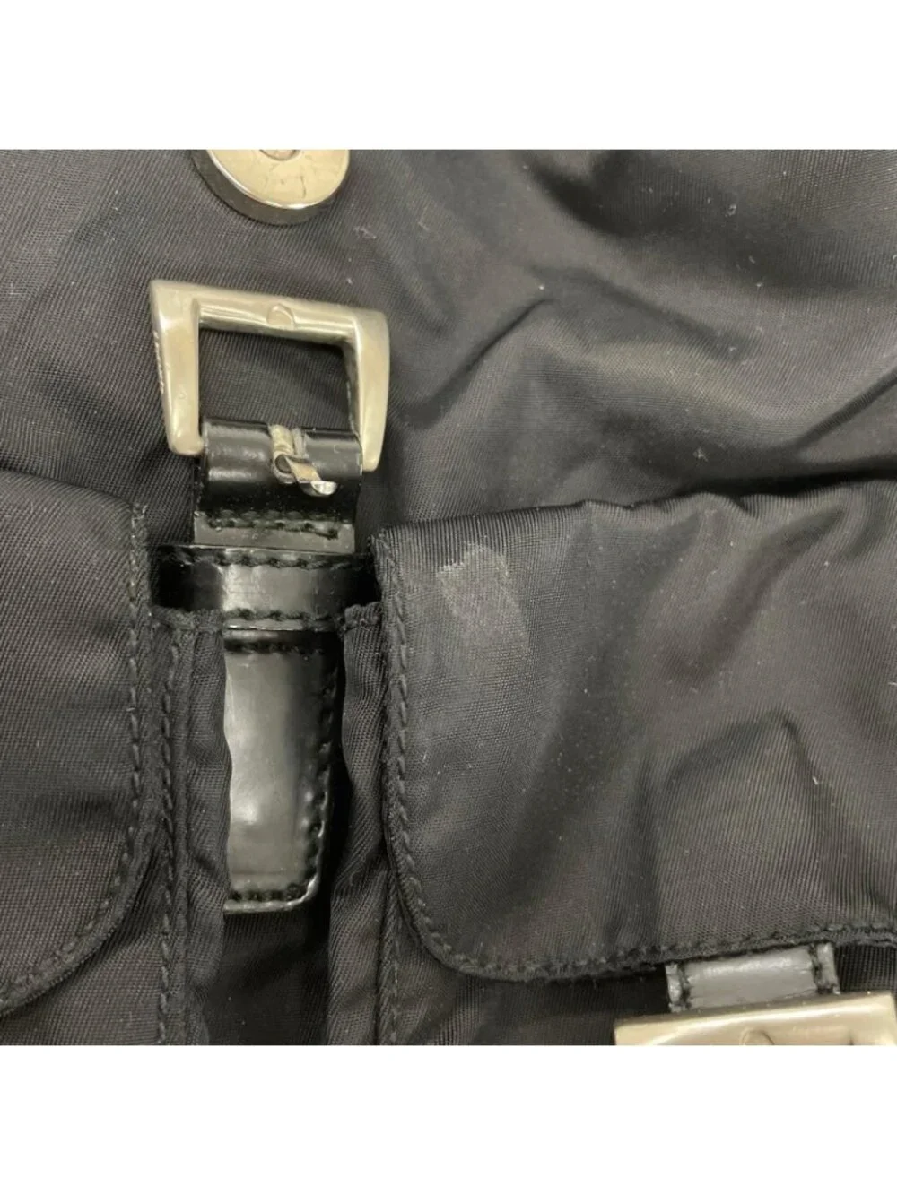 Prada Nylon Mini Backpack Black